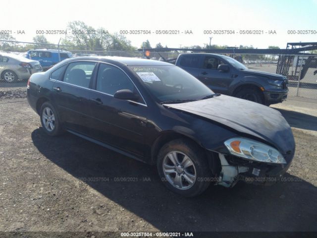 CHEVROLET IMPALA 2013 2g1wf5e30d1104306