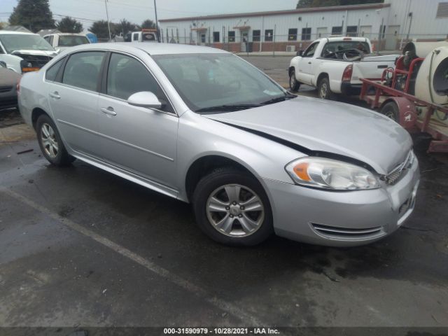 CHEVROLET IMPALA 2012 2g1wf5e31c1146675