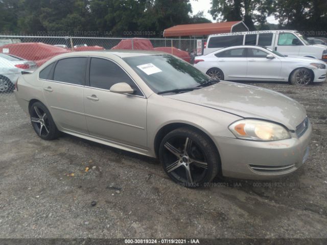 CHEVROLET IMPALA 2012 2g1wf5e31c1168904