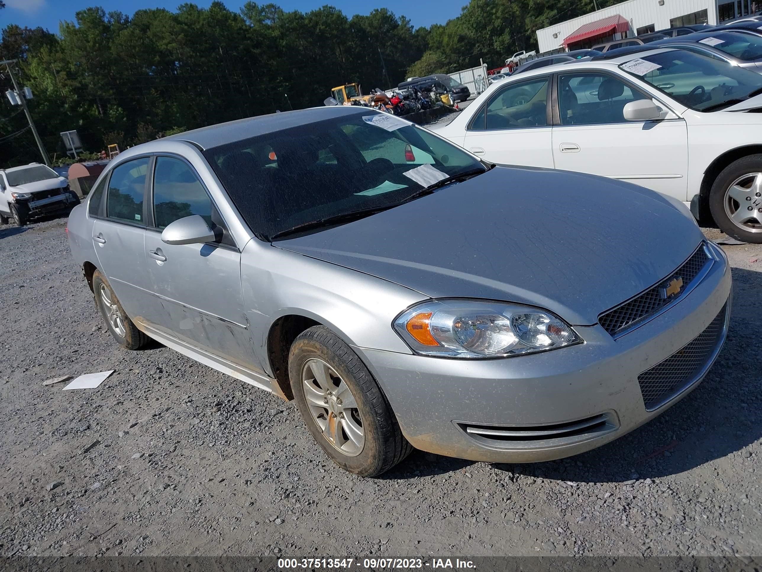 CHEVROLET IMPALA 2012 2g1wf5e31c1184102