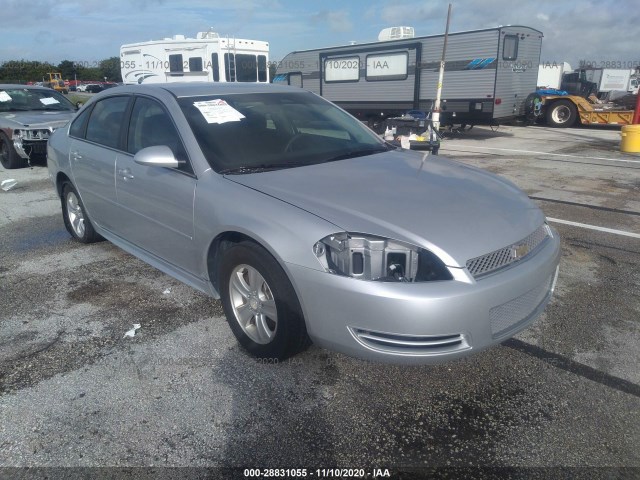 CHEVROLET IMPALA 2012 2g1wf5e31c1251961