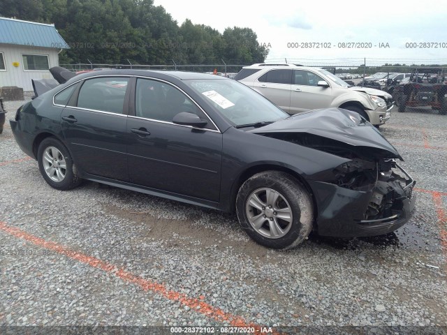 CHEVROLET IMPALA 2012 2g1wf5e31c1296527