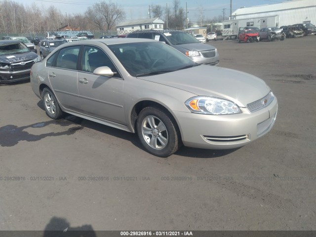 CHEVROLET IMPALA 2012 2g1wf5e31c1302844