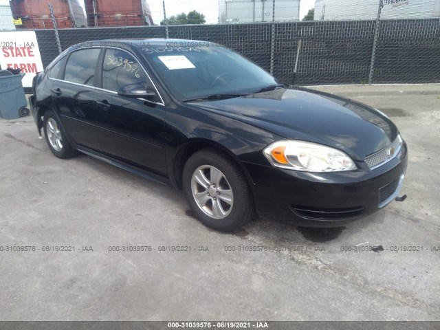 CHEVROLET IMPALA 2012 2g1wf5e32c1133515