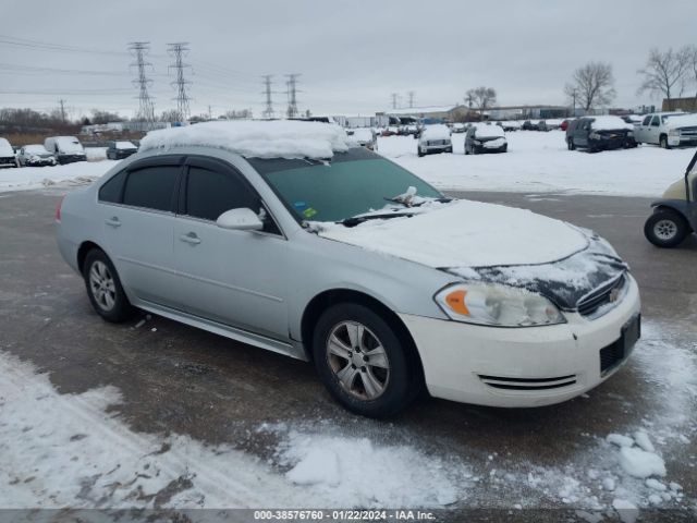 CHEVROLET IMPALA 2012 2g1wf5e32c1159905