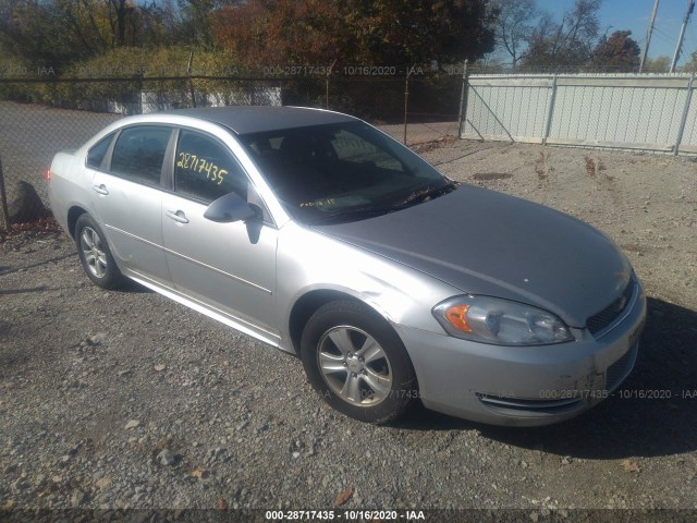 CHEVROLET IMPALA 2012 2g1wf5e32c1187347