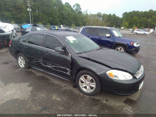 CHEVROLET IMPALA 2012 2g1wf5e32c1215924