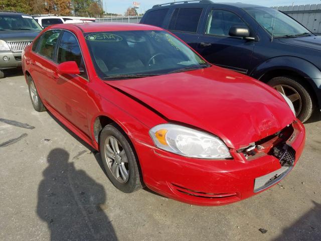 CHEVROLET IMPALA LS 2012 2g1wf5e32c1240905