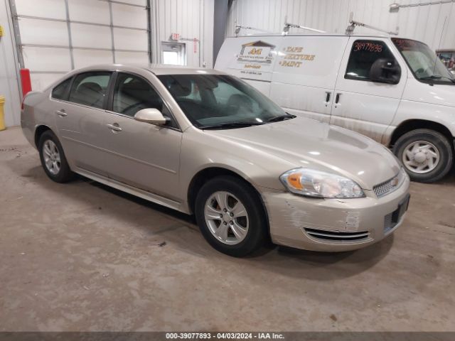 CHEVROLET IMPALA 2012 2g1wf5e32c1260572