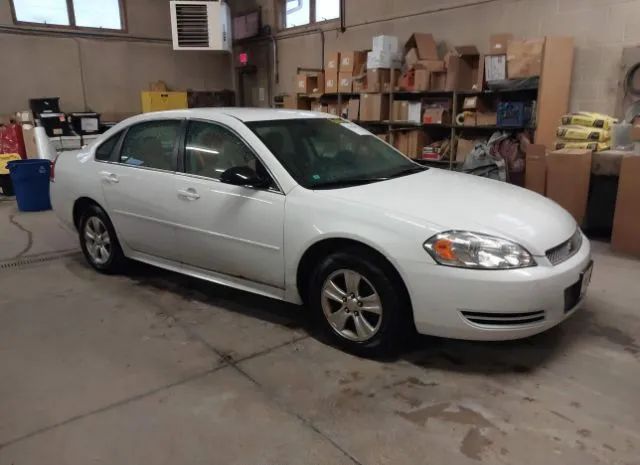 CHEVROLET IMPALA 2012 2g1wf5e32c1314100