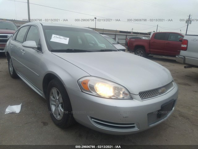 CHEVROLET IMPALA 2012 2g1wf5e32c1326814