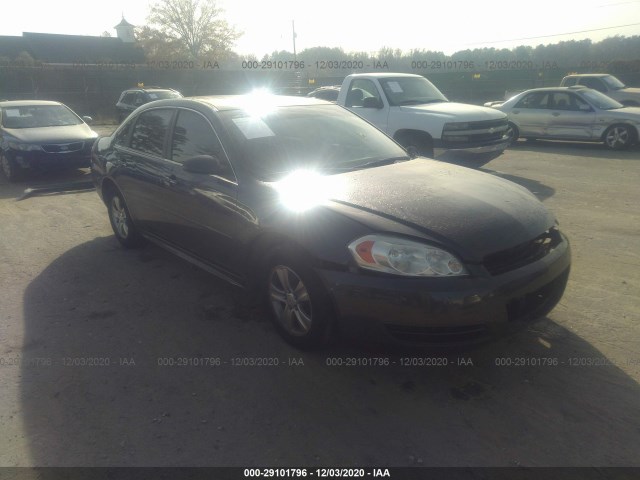 CHEVROLET IMPALA 2013 2g1wf5e32d1166404