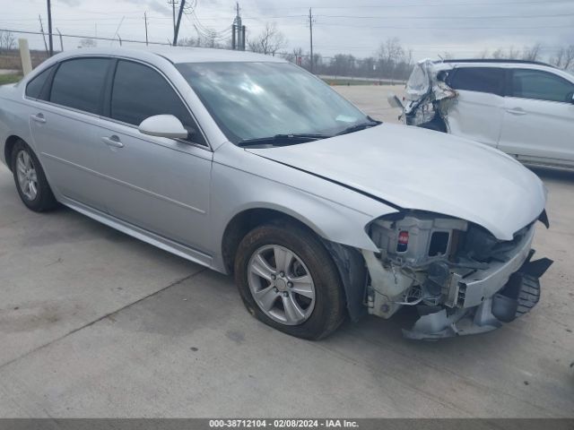 CHEVROLET IMPALA 2013 2g1wf5e32d1176012