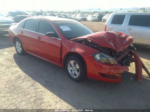 CHEVROLET IMPALA 2013 2g1wf5e32d1184983