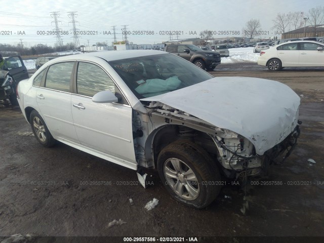 CHEVROLET IMPALA 2013 2g1wf5e32d1222695