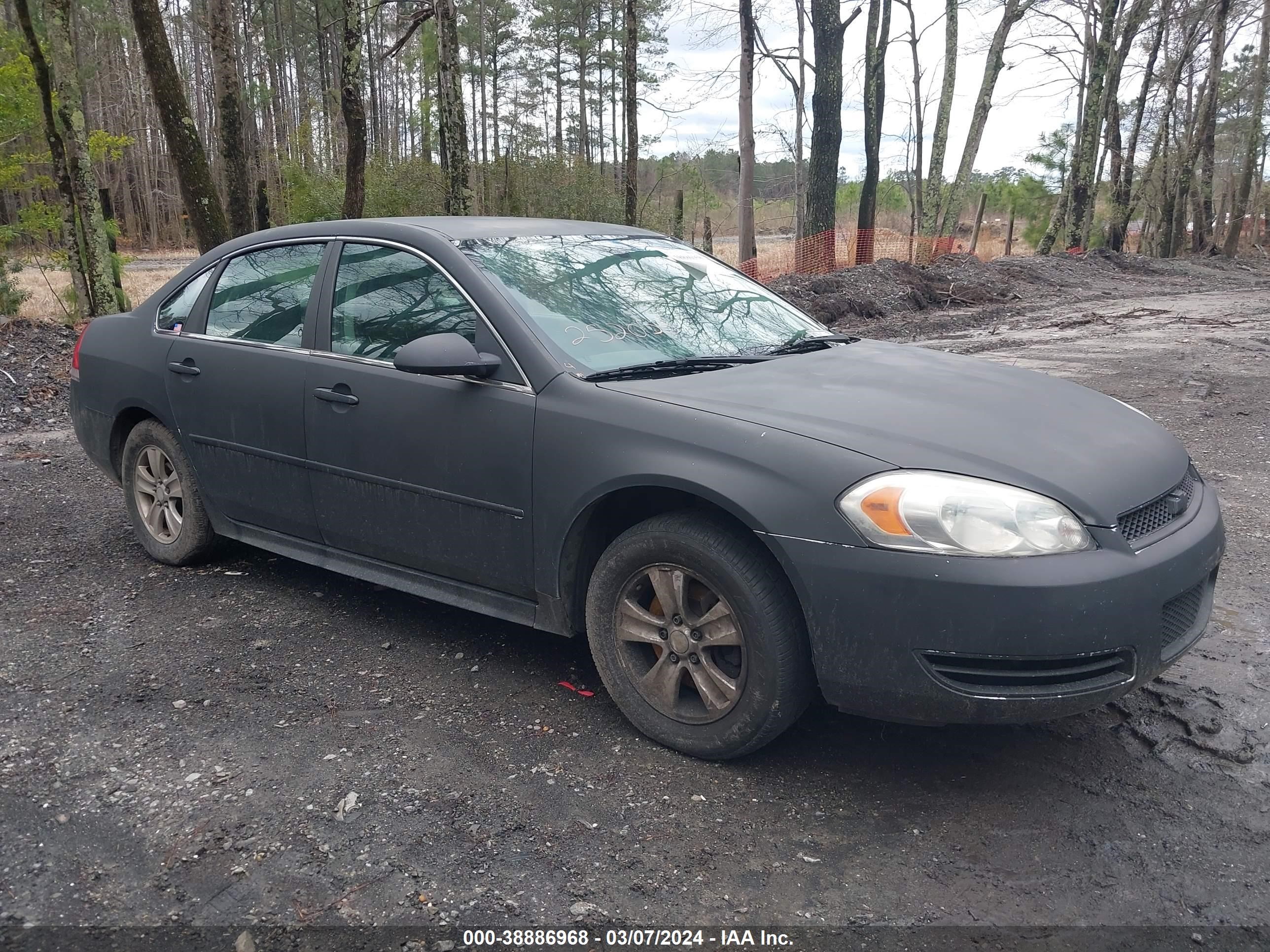 CHEVROLET IMPALA 2013 2g1wf5e32d1252053