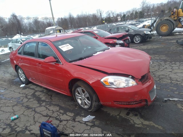 CHEVROLET IMPALA 2012 2g1wf5e33c1128615