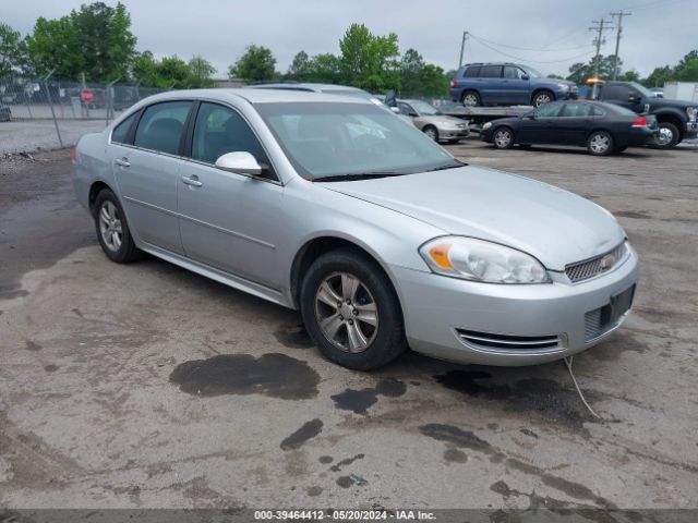 CHEVROLET IMPALA 2012 2g1wf5e33c1143583