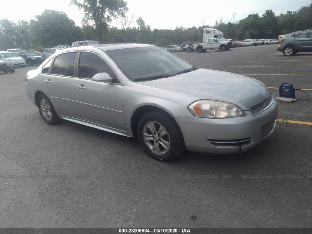 CHEVROLET IMPALA 2012 2g1wf5e33c1153434