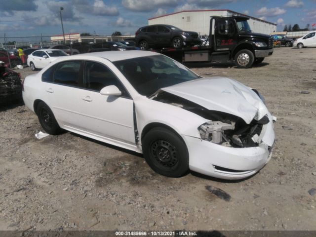 CHEVROLET IMPALA 2012 2g1wf5e33c1156558