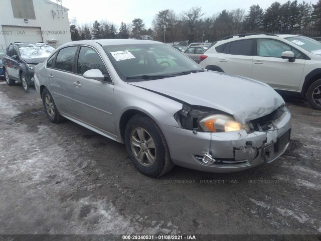 CHEVROLET IMPALA 2012 2g1wf5e33c1167494