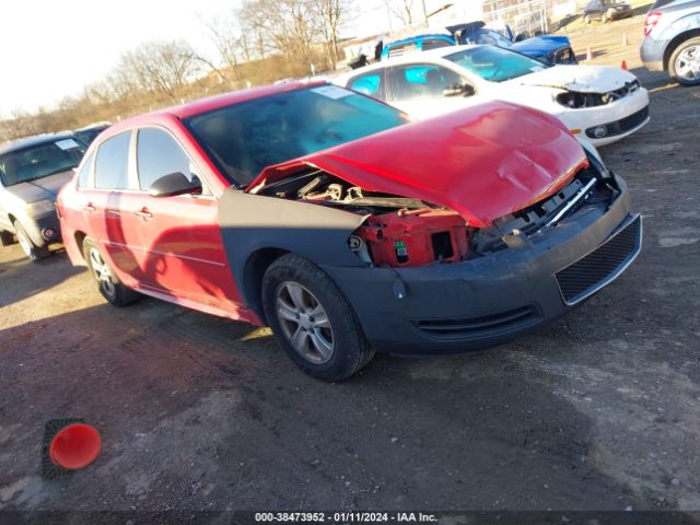 CHEVROLET IMPALA 2012 2g1wf5e33c1209615