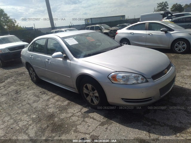 CHEVROLET IMPALA 2012 2g1wf5e33c1229878