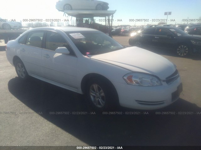 CHEVROLET IMPALA 2012 2g1wf5e33c1246342