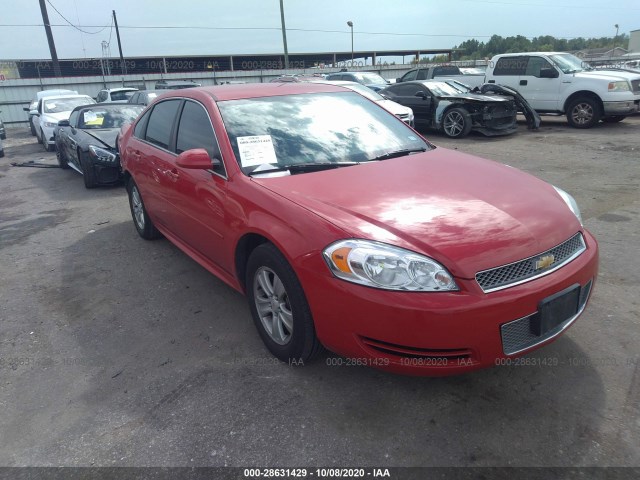 CHEVROLET IMPALA 2012 2g1wf5e33c1268602