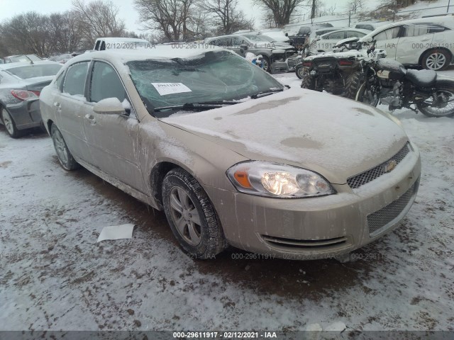 CHEVROLET IMPALA 2012 2g1wf5e33c1311156