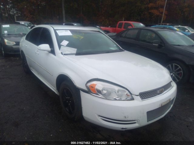 CHEVROLET IMPALA 2012 2g1wf5e33c1317586