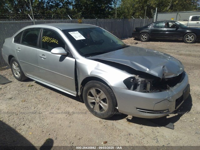 CHEVROLET IMPALA 2012 2g1wf5e33c1326661