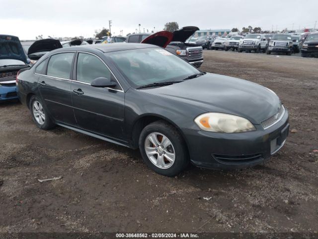 CHEVROLET IMPALA 2013 2g1wf5e33d1252272