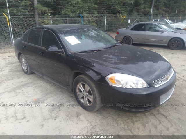 CHEVROLET IMPALA 2012 2g1wf5e34c1160490