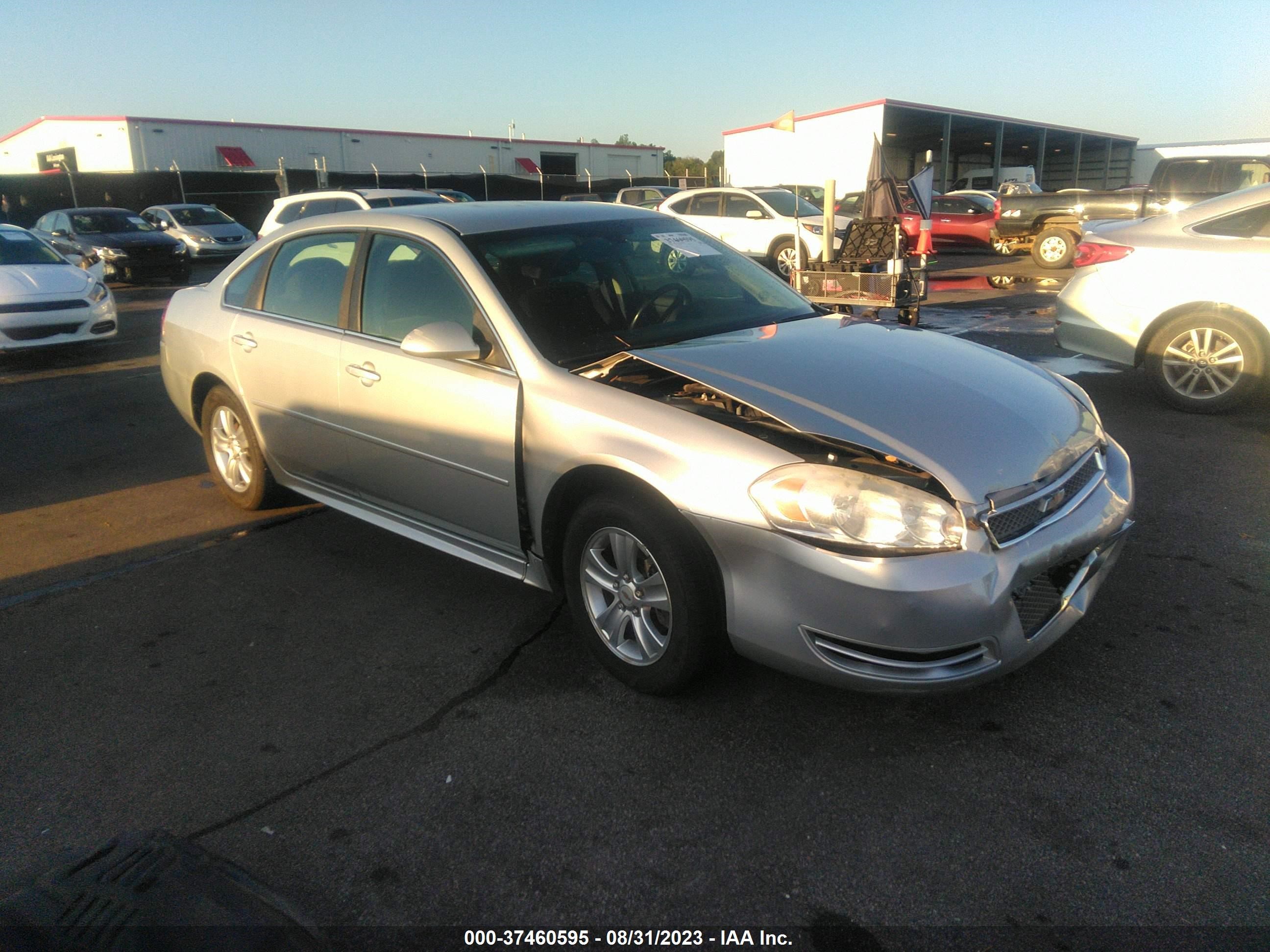 CHEVROLET IMPALA 2012 2g1wf5e34c1191769