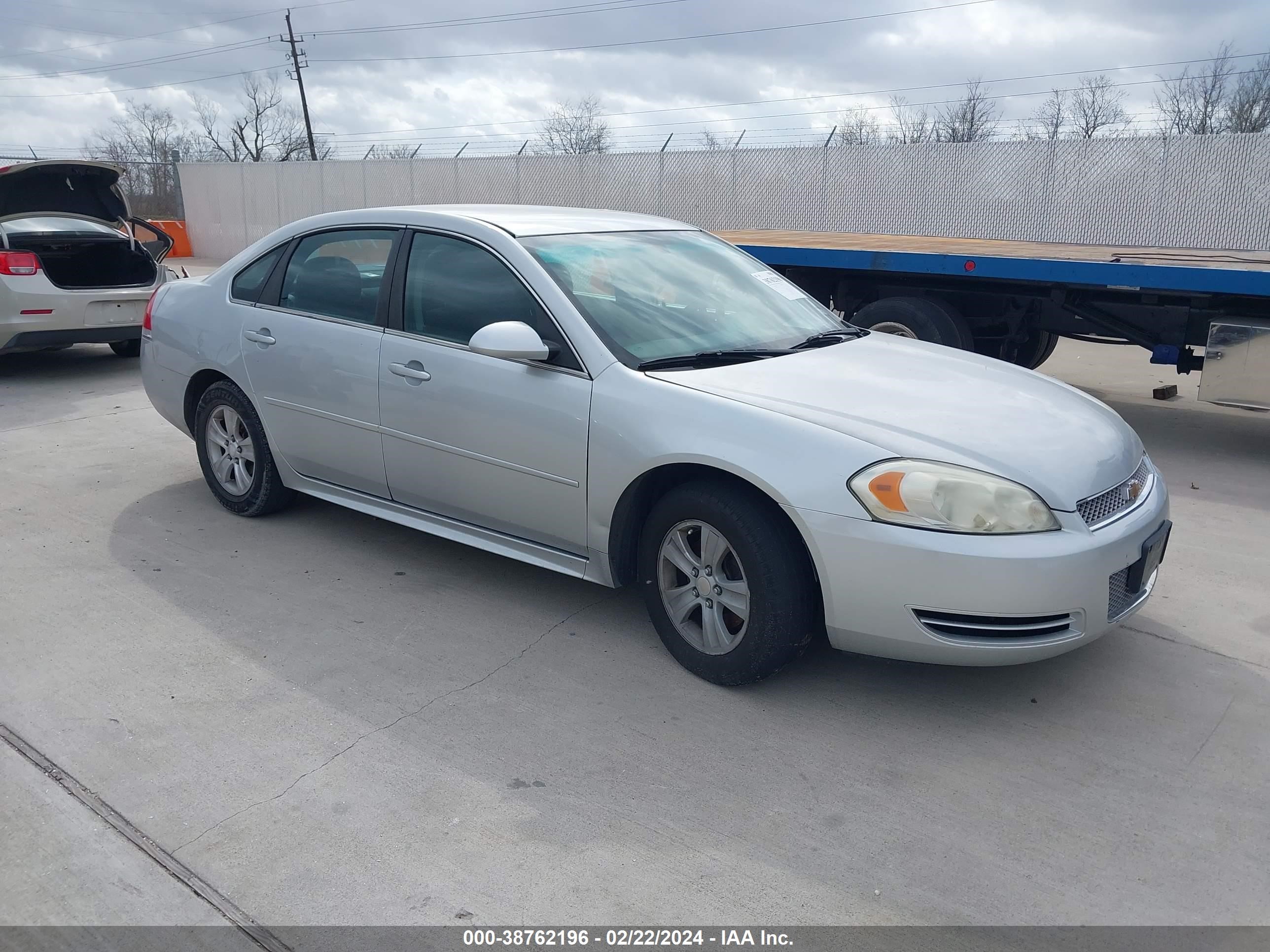 CHEVROLET IMPALA 2012 2g1wf5e34c1213124