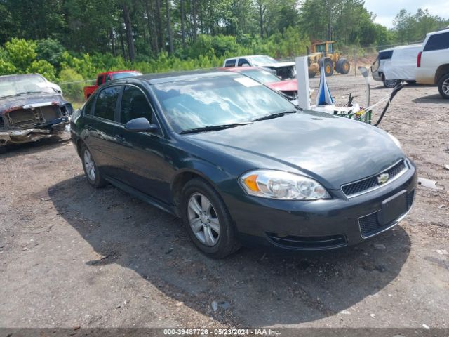 CHEVROLET IMPALA 2012 2g1wf5e34c1263134