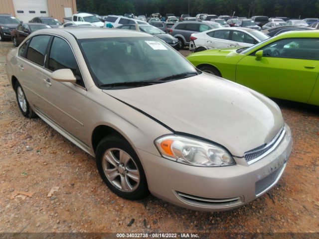 CHEVROLET IMPALA 2012 2g1wf5e34c1265921