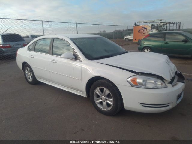 CHEVROLET IMPALA 2012 2g1wf5e34c1282461