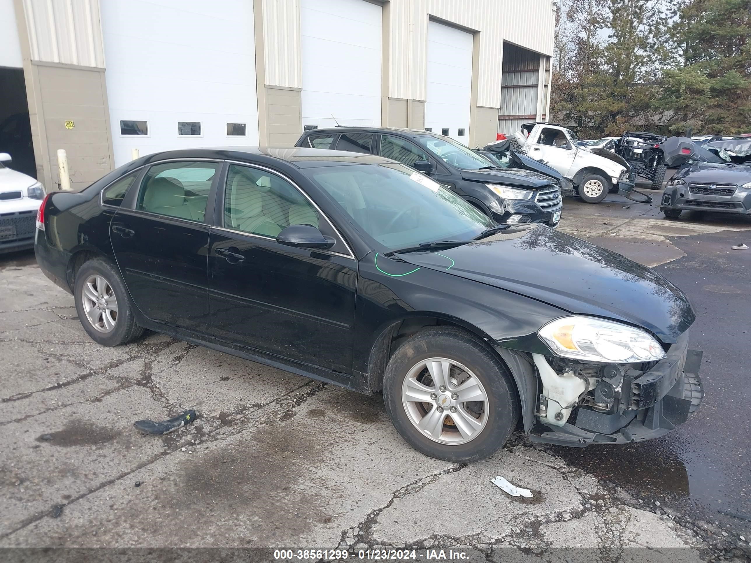 CHEVROLET IMPALA 2012 2g1wf5e34c1297221