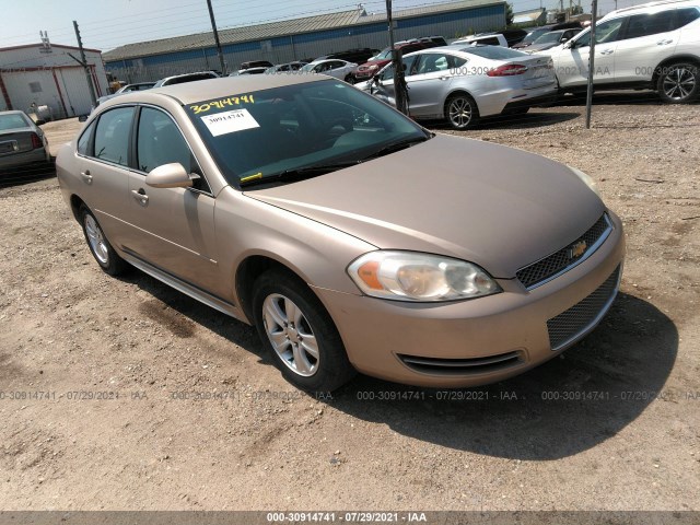 CHEVROLET IMPALA 2012 2g1wf5e34c1303583