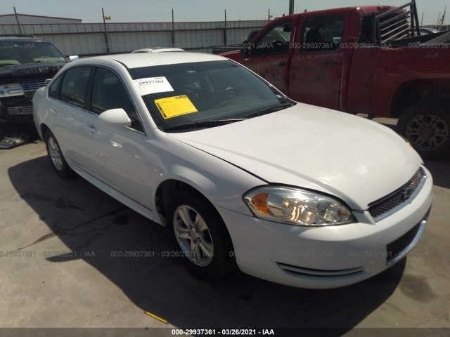 CHEVROLET IMPALA 2012 2g1wf5e34c1313451