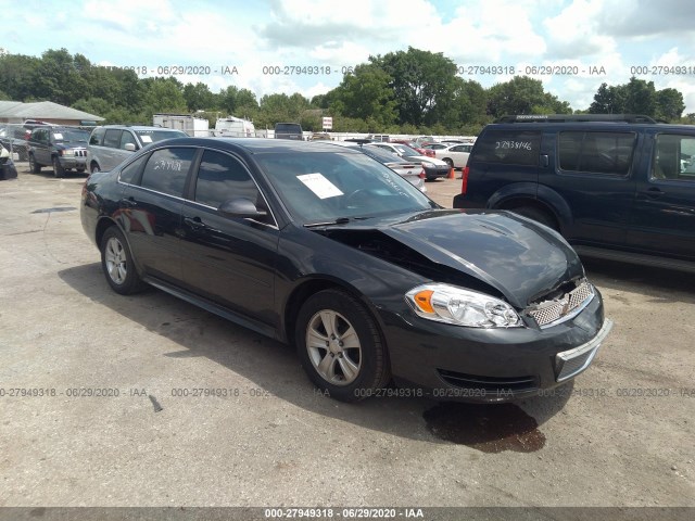 CHEVROLET IMPALA 2012 2g1wf5e34c1333389