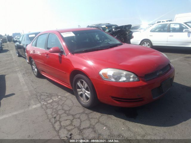 CHEVROLET IMPALA 2013 2g1wf5e34d1222102