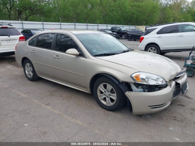 CHEVROLET IMPALA 2012 2g1wf5e35c1225525