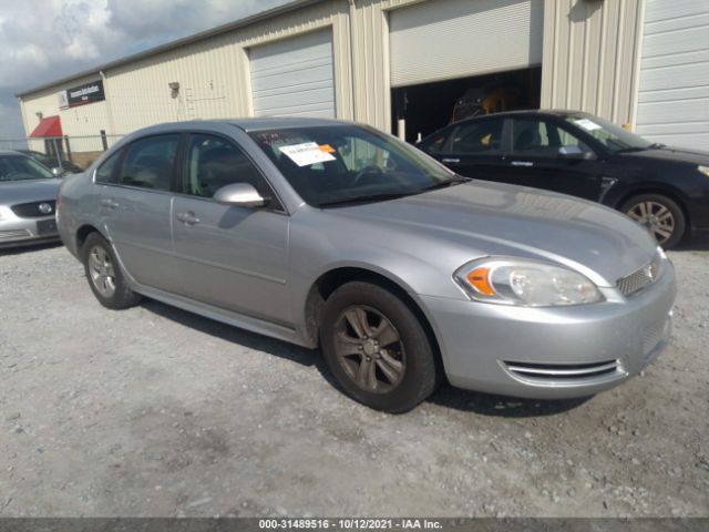 CHEVROLET IMPALA 2012 2g1wf5e35c1254121