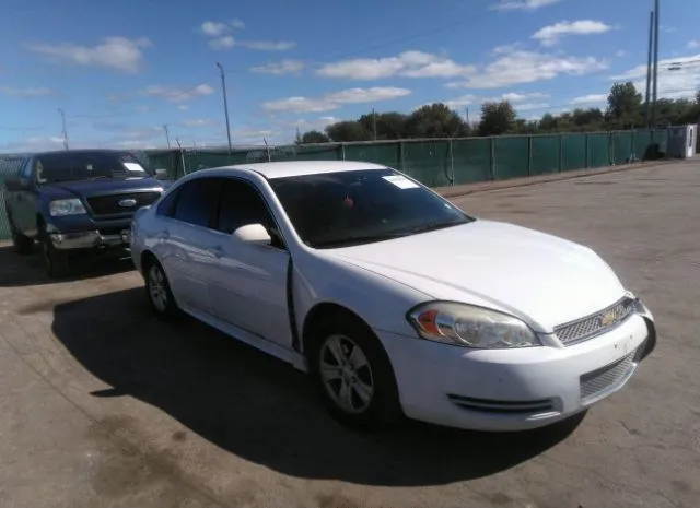 CHEVROLET IMPALA 2012 2g1wf5e35c1267497