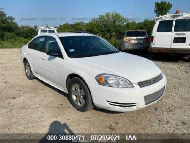 CHEVROLET IMPALA 2012 2g1wf5e35c1296711