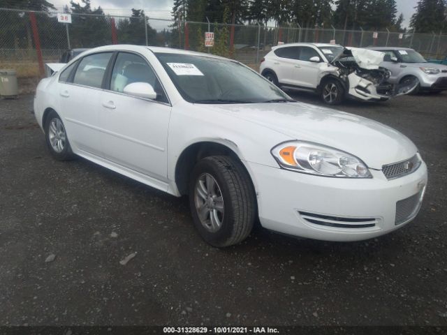 CHEVROLET IMPALA 2012 2g1wf5e35c1300935