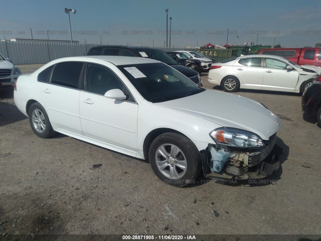 CHEVROLET IMPALA 2013 2g1wf5e35d1105984